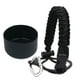 thumbnail image 1 of Manija De La Botella De Agua Funda Protectora De Silicona Para Actividades Al Aire Libre Deportes Negro Grande, 1 of 5
