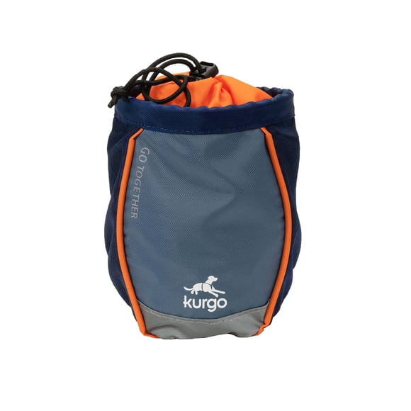 Bolsa de entrenamiento para perros Kurgo Go Stuff It, azul marino