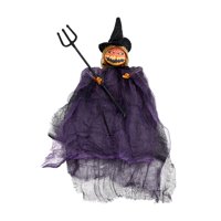Bothyi - Colgante De Muñeca De Calabaza De Halloween, Accesorios Para Fotos De Decoración, Juguetes Para Jardín, Oficina, Hogar, Morado