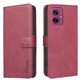thumbnail image 1 of Funda Billetera para Motorola Moto G55 5G Protección RFID y Soporte Ajustable Rojo, 1 of 6