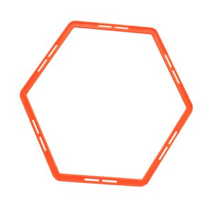 Magideal - 60Cm Hexagon Agility Rings Speed Hardles Training Ladder Workout Multifunción Para Mejorar El Equilibrio Baloncesto Mujeres Hombres Niños Juego