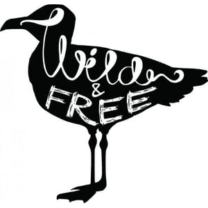 Rienda Libre Graphics - Decomural Wild & Free Bird Ws-45437