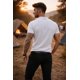 thumbnail image 2 of Polera Pique/polo Basica 100% Algodon Manga Corta 240g/m Blanco M Lisa, 2 of 3