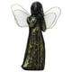 thumbnail image 1 of Estatua De ángel De Resina Hada Pintada Sala De Estar Adornos De Dormitorio Escultura ángel Chica 1 Negro, 1 of 5