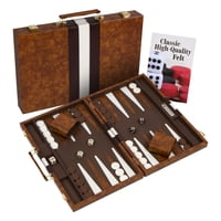 Funda Clásica Para Juego De Mesa Get The Games Out, Set De Backgammon