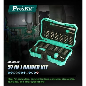 Proskit - Prokits Sd-9857Tm Kit De Herramientas 57 En 1