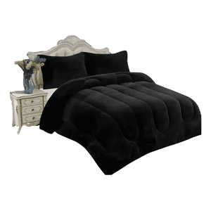 Genérico - Cubrecama Peludo Chiporro Grueso 1/2 Plaza Media 13