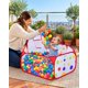 thumbnail image 4 of Parque de Juegos Infantil con Canasta y 50 Pelotas Coloridas, 4 of 6