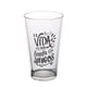 thumbnail image 4 of Set 4 Vaso vidrio frases 480ML transparente, 4 of 9