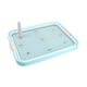 thumbnail image 4 of Inodoro Para Perros, Orinal Para Cachorros, Orinal, Bandeja De Arena Con Celosía, Bandeja Para Orinal Para Perros, Azul, 4 of 5