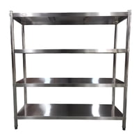 Prochef - Estante 4 Bandejas Lisas. 150X50X155 Cm. Acero Inox
