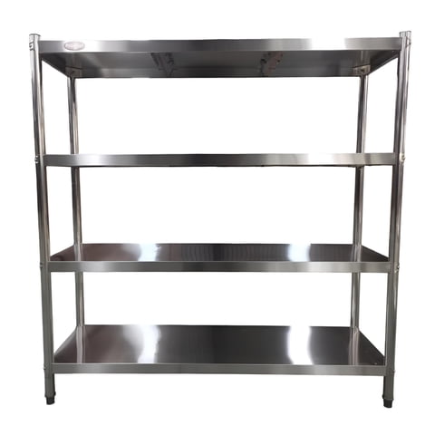 Prochef - Estante 4 Bandejas Lisas. 150X50X155 Cm. Acero Inox