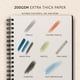 thumbnail image 2 of Cuaderno de bocetos String & Space, tapa dura, 200 g/m², 21 x 29 cm, 40 hojas, 2 of 8