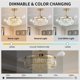 thumbnail image 2 of Ventilador de Techo Chandelier Deliyfans 42 Pulgadas LED Regulable, 2 of 3