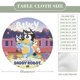 thumbnail image 2 of Bluey-theme Fitted Round Tablecloths Elastic Edged Table Covers Waterproof Table Cloth for Kitchen Holiday Party Tables Decor 120cm, 2 of 6