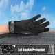 thumbnail image 4 of Guantes de moto COFIT con pantalla táctil completa, negros, XL, 4 of 5