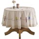 thumbnail image 1 of Mantel redondo Maison d' Hermine 175 cm 100 % algodón, 1 of 9