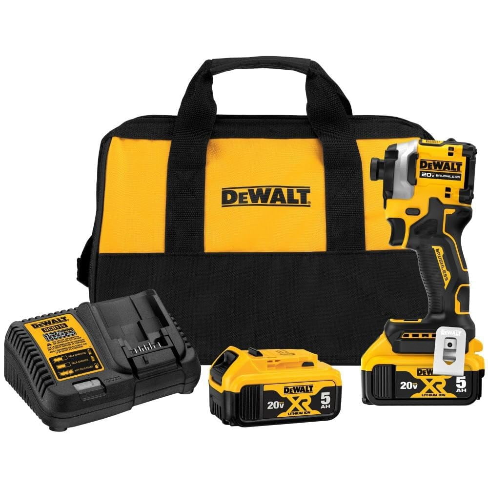 Destornillador De Impacto Dewalt Atomic 20v Max* 1/4 Pulgadas Y 3 Velocidades Dcf850p2