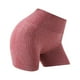 thumbnail image 1 of Pantalones Cortos De Yoga Para Mujer Pantalones Cortos De Entrenamiento De Talle Alto Para Fitness Entrenamiento De Gimnasio En Casa S M Rojo, 1 of 5