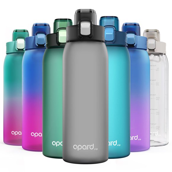Botella Opard 840 ml Tritan a prueba de fugas con tapa abatible