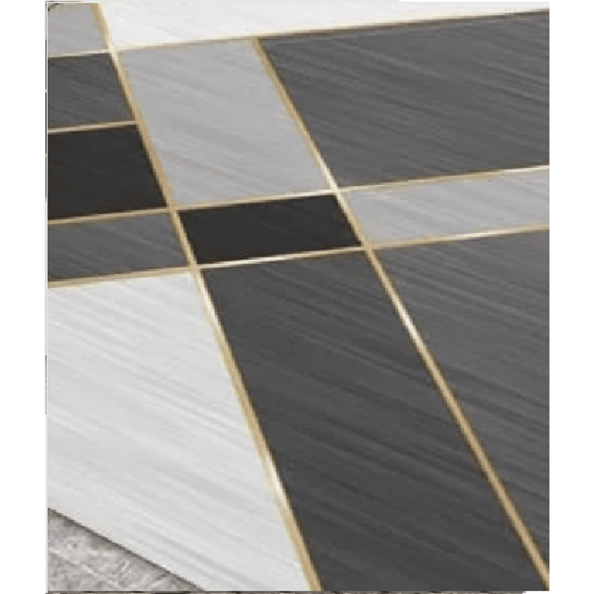 Genérico - Alfombra Living Con Diseños, Tipo Diseño 18