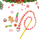 thumbnail image 2 of Juguetes navideños para gatos, calcetines navideños surtidos, paquete variado, juguete interactivo navideño para gatos de interior y gatitos., 2 of 5