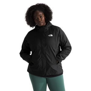 Chaqueta The North Face Antora Impermeable Para Mujer Tnf Negra 1X Plus