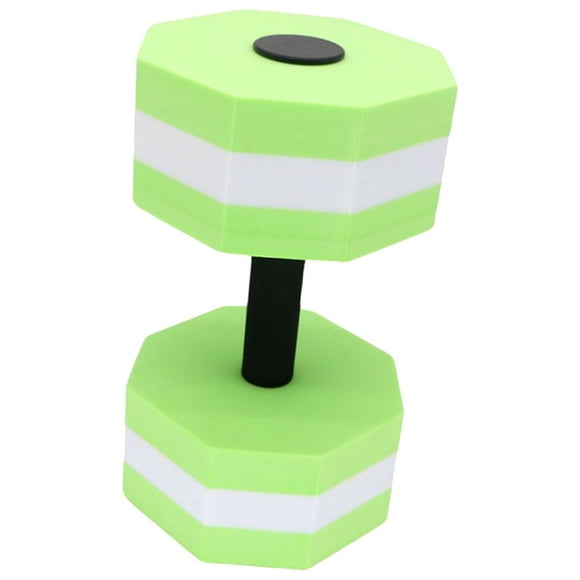 Aquatic Dumbbell EVA Water Dumbbell Para Ejercicios Aeróbicos En El Agua De La Piscina Verde