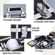 thumbnail image 4 of Estuche de maquillaje MAKEUP Train Case FRENESSA con 6 bandejas, color negro, 4 of 7