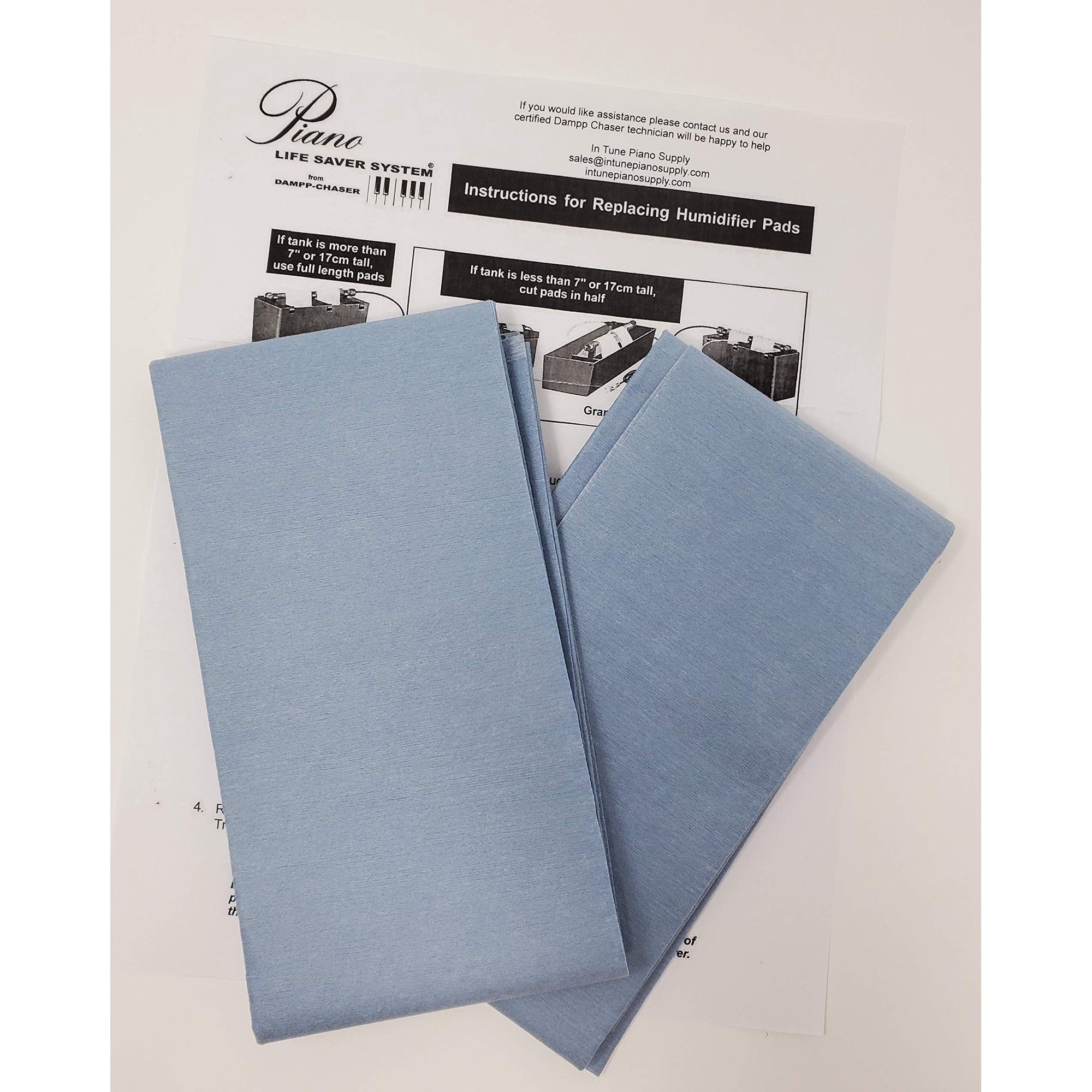 Almohadillas De Repuesto Para Humidificador De Piano Dampp-chaser (2 Almohadillas)
