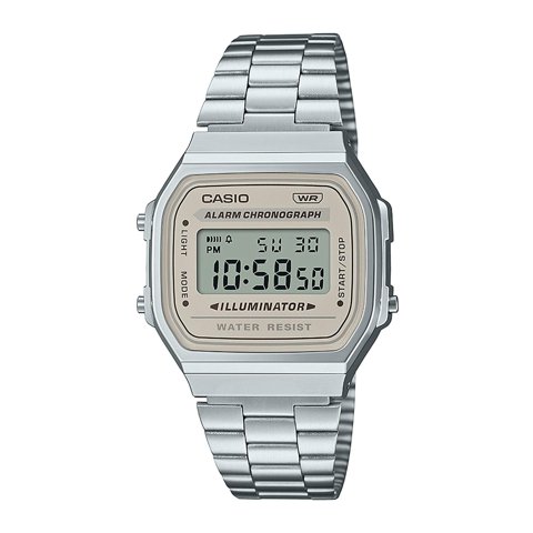 Reloj Unisex Casio A168Wa-8Aydf Plateado 38,6×36,3×9,6Mm