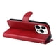 thumbnail image 3 of Funda Billetera para iPhone 15 Pro Max con Porta Tarjetas y Soporte Ajustable Rojo, 3 of 6