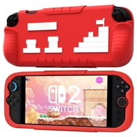 Genérico - Funda Protectora Delgada Para Nintendo Switch 2, Funda Antideslizante Y A Prueba De Golpes De Silicona Suave Con Agarre Ergonómico, Diseño Bonito