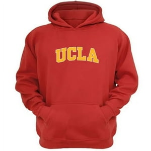 Genérico - Polerón Canguro Ucla Rojo Talla Xs Unisex