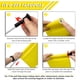 thumbnail image 4 of Bandera de Golf KINGTOP Lisa Amarilla 20x14 cm Nylon 420D Paquete de 1, 4 of 8