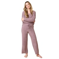 Conjunto De Ropa Cómoda Softies Marshmallow Con Cuello En V Para Mujer Xl