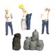 thumbnail image 3 of Figura 1:64 Carrier Porter Truck Man Para Tren De Jardín En Miniatura Calibre S, 3 of 5