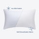 thumbnail image 5 of Almohadas OSBED de espuma viscoelástica triturada, ajustable, con refrigeración, tamaño King, 5 of 8