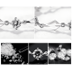 thumbnail image 3 of Pulsera de plata fina 925 amatista Lila púrpura, 3 of 3