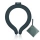 thumbnail image 1 of Enfriador de cuello reutilizable Syllable negro 150 g con bolsa, 1 of 6
