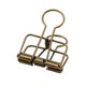 thumbnail image 1 of Clip de papel BAMI-LEE House M 58x32x11 mm Bronce - Pack de 10, 1 of 7