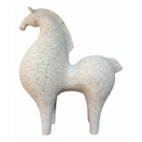 Genérico - Estatua Decorativa Figura Estilizada Caballo Elegante Jhn