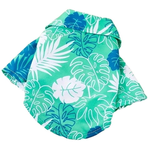 Winpet - Ropa Para Perros Y Gatos Guayabera Cheerful Verde-S A Xl