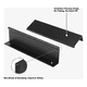 thumbnail image 3 of "Tiradores Manilla Negro, Belug Tirador Mueble Puerta 15cm 12 Unid Negro ", 3 of 5