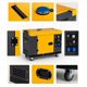 thumbnail image 3 of Generador Diésel Insonorizado | Amarillo ERUX 8500W Monofásico | Encendido Con Llave, 3 of 8