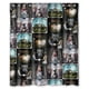 thumbnail image 1 of Cortina de ducha Pierce the Veil, juego de cortinas de baño con ganchos, tamaño 60 x 72 pulgadas, 1 of 3