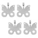 thumbnail image 2 of Paquete De 4 Pesas Colgantes De Manteles De Múltiples Formas Para Accesorios De Fiesta De Picnic Mariposa, 2 of 5