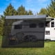 thumbnail image 5 of Toldo EXCELFU RV, protector UV de malla negra de 3 x 2,7 m, bloqueador de rayos UV, 5 of 6