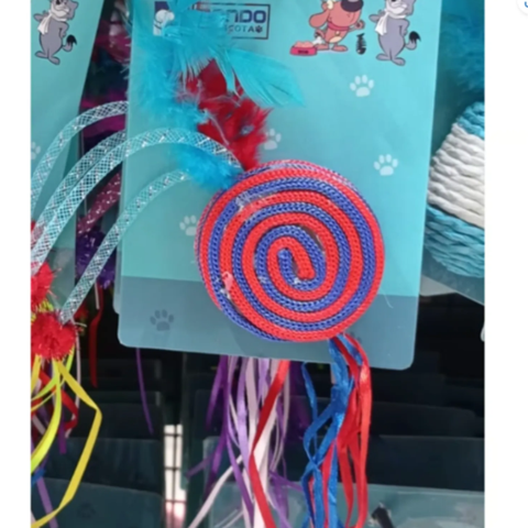 Genérico - Juguete Para Masticar En Forma De Paleta Gatos