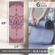 thumbnail image 4 of Tapete de yoga Gaiam Premium Print reversible, extra grueso de 6 mm, 4 of 6